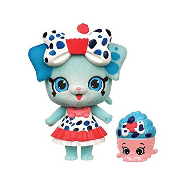 ショップキンズ 手あそび あやつり人形 お人形さん 図形 Shopkins Wild Style Pupkin Cake Shoppet and Bonetta Cupcake Exclusive