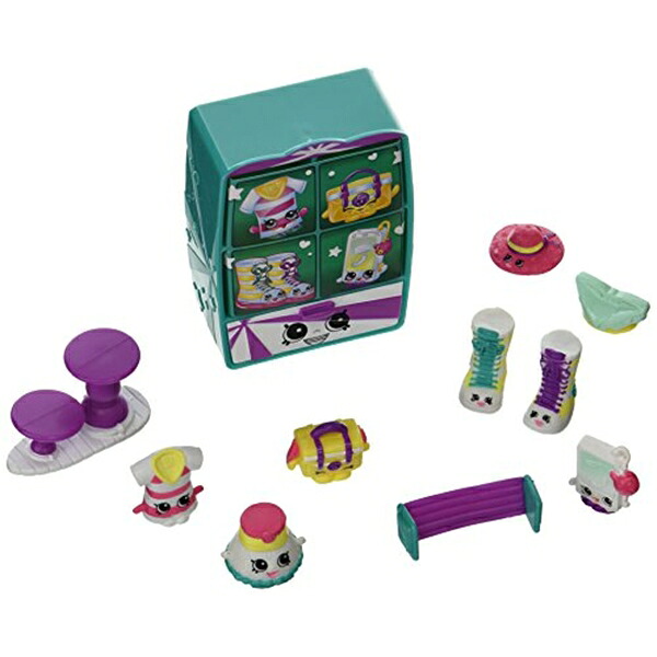 ショップキンズ 手あそび あやつり人形 お人形さん 図形 Shopkins Season 3 Fashion Spree Pack - Cool N\u0027 Casual