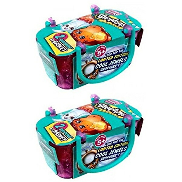 ショップキンズ 手あそび あやつり人形 お人形さん 図形 Shopkins Season 3 Two Basket Bundle