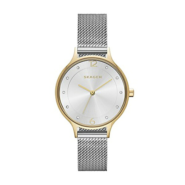 スカーゲン Skagen ウオッチ Skagen Women\u0027s SKW2340 Anita Stainless Steel Mesh Watch