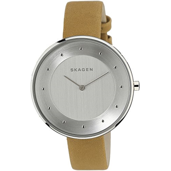 最安値挑戦 スカーゲン Skagen 腕時計 Skagen Women S Skw2326 Gitte Light Brown Leather Watch I Selection 3年保証 Www Purpleforparents Us