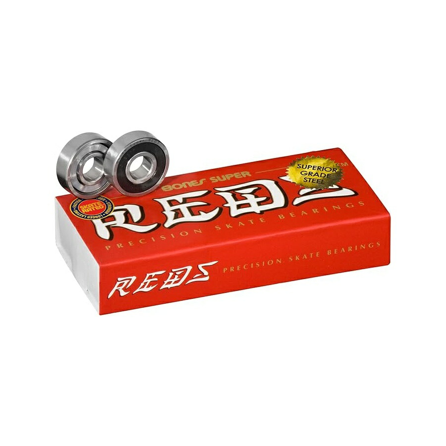 ボーンズ 百貨店 赤いこと ベアリング 8粍 16 風呂敷き包み Bones Super Reds Bearings 8粍 16 Pack