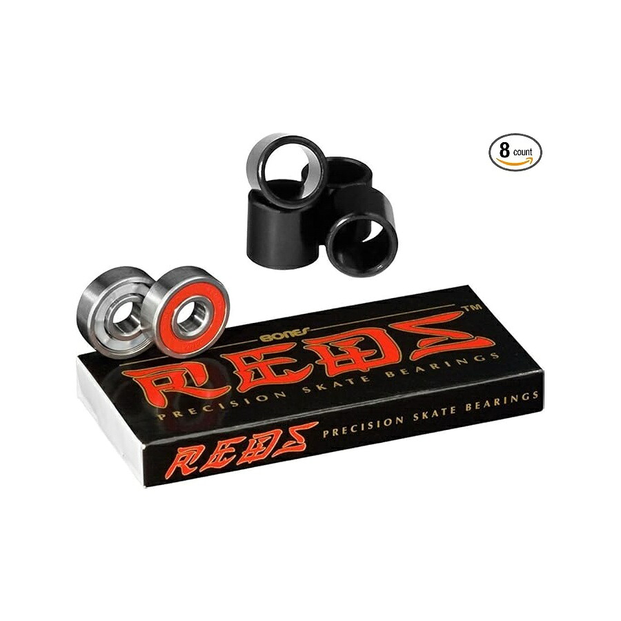 ボーンズベアリング レッズベアリング（スペーサー含む） Bones Bearings Reds Bearings Including Spacers