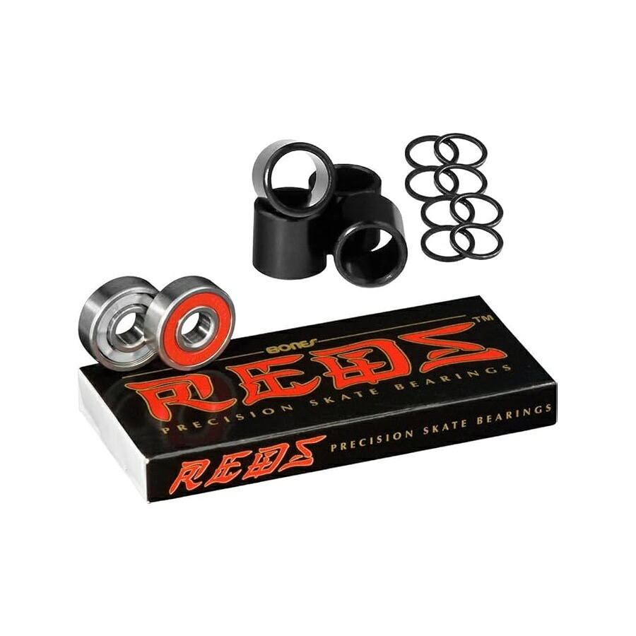 ボーンズ ベアリング Reds ベアリング (スペーサーと洗濯機を含む) Bones Bearings Reds Bearings Including Spacers \u0026 Washers