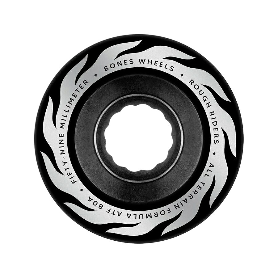ボーンズ 車輪 ATF 気が大きい ライダーズ エターナル 一こま 80A 滑るゲーム盤 車輪 Bones Wheels ATF Rough Riders Eternal Flames 80A Skateboard Wheels
