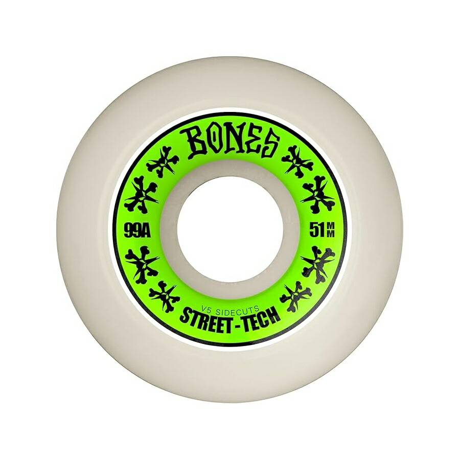 ボーンズ 車輪 表どおり テック 範式 (STF) 滑るゲーム盤 車輪 (99A または 103A) Bones Wheels Street Tech Formula (STF) Skateboard Wheels (99A or 103A)