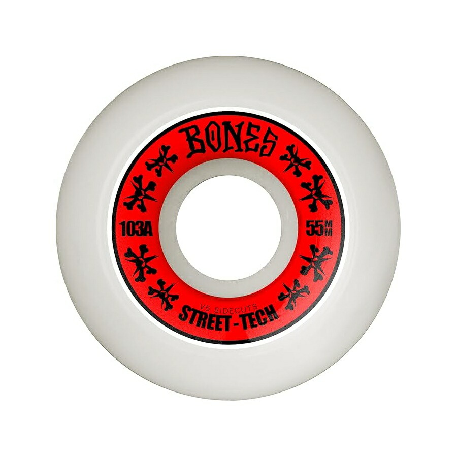 ボーンズ 車輪 表どおり テック 範式 (STF) 滑るゲーム盤 車輪 (99A または 103A) Bones Wheels Street Tech Formula (STF) Skateboard Wheels (99A or 103A)