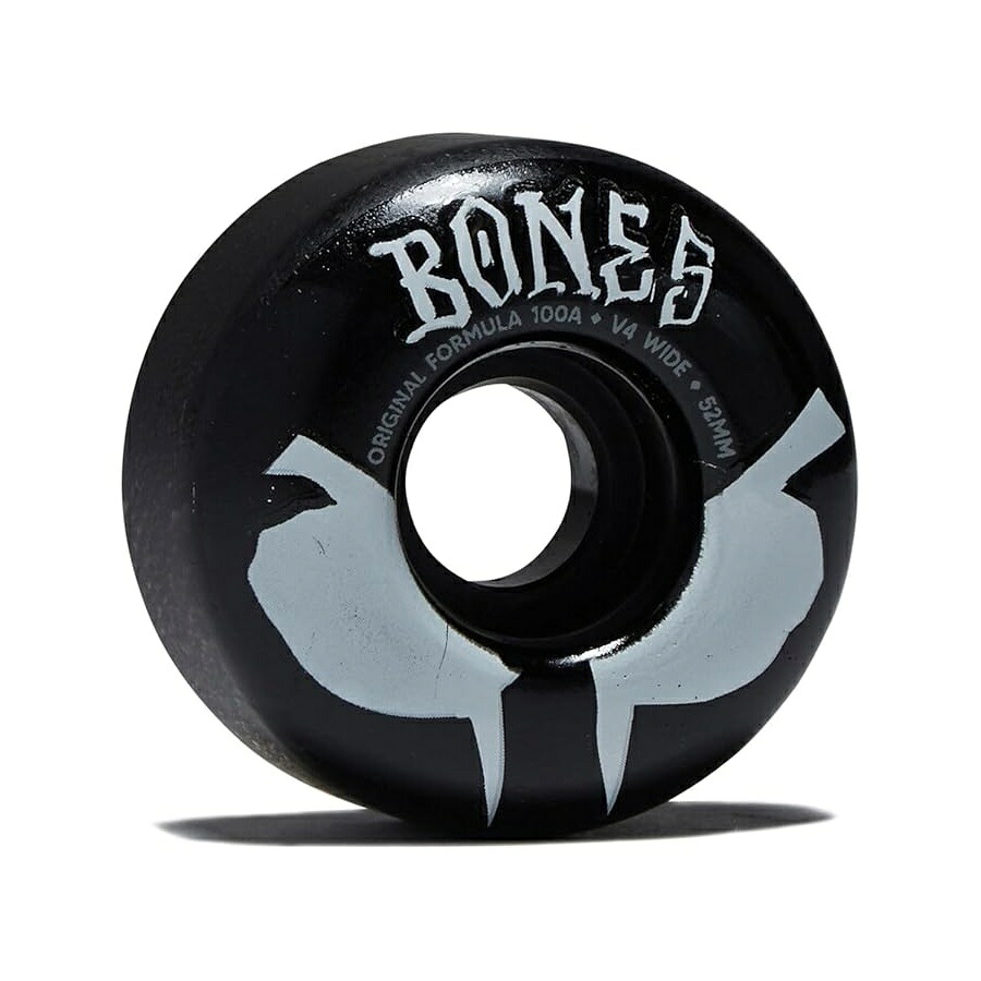 ボーンズ V4 広広とした 滑るゲーム盤 車輪 100a 100s Wide Bones V4 Wide Skateboard Wheels 100a 100s Wides