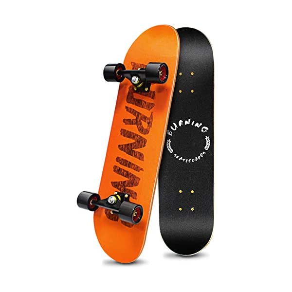 スケートボード スケボー クルーザー コンプリート キッズ ユース 子供 練習 直輸入 海外モデル Easy_Way Complete Skateboards- Standard Skateboards for Beginners Kids Boys Girls Teenager- 31''x 8''Canadian Maple Cruiser Pro Skate Board, Skateboards