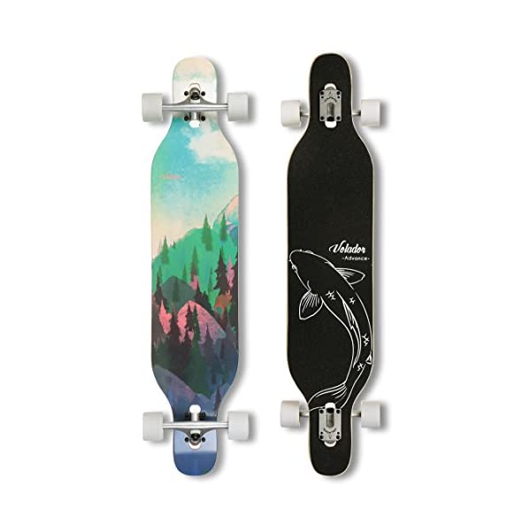 スケートボード スケボー ロングボード クルーザー コンプリート 直輸入 海外モデル Volador 42inch Freeride Longboard Complete Cruiser ( Drop Through Deck - Camber concave )｜i-selection