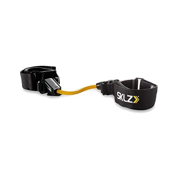 スキルズ SKLZ 運動競技 形づくる歯車 訓練を受ける 調教師 相応うネス 独立独行練 部活 住みか形づくる おうち第四次元 筋トレ SKLZ Chrome Lateral Resistor Pro Adjustable Strength Trainer with Cuffs and 3 Resistance Band