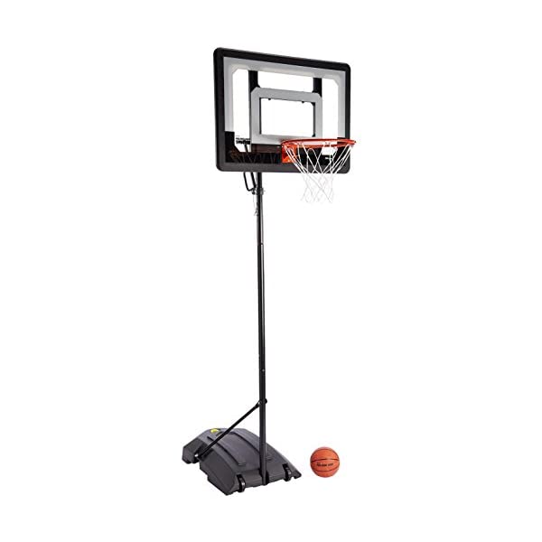 スキルズ SKLZ バスケットボール スポーツ トレーニングギア 練習 トレーナー フィットネス 自主練 部活 自宅トレーニング おうち時間 筋トレ SKLZ Pro Mini Hoop Basketball System with Adjustable-Height Pole and 7-Inch Ball