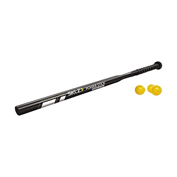 スキルズ SKLZ ベイスボール 野球 運動競技 形づくる歯車 訓練を受ける 調教師 相応うネス 独立独行練 部活 住みか形づくる おうち第四次元 筋トレ SKLZ Power Stick Baseball and Softball Training Bat for Strength