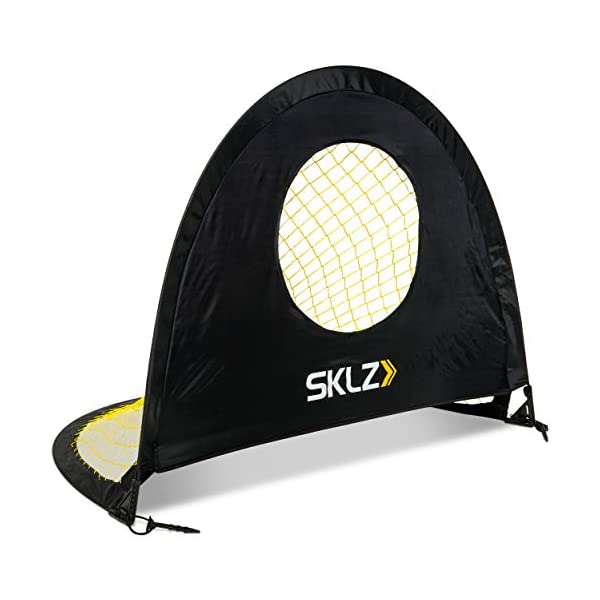 即納 最大半額 スキルズ Sklz サッカー フットボール スポーツ トレーニングギア 練習 トレーナー フィットネス 自主練 部活 自宅トレーニング おうち時間 筋トレ Sklz 2 In 1 Precision Pop Up Soccer Goal And Target Trainerw 魅力的な Hughsroomlive Com