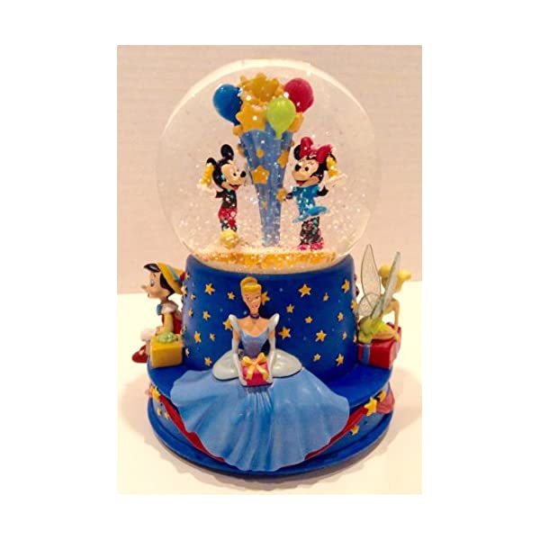 スノードーム ディズニー ミッキー ミニー クリスマス プレゼント サンタクロース ツリー Disney Musical Birthday Water Globe Onpointchiro Com