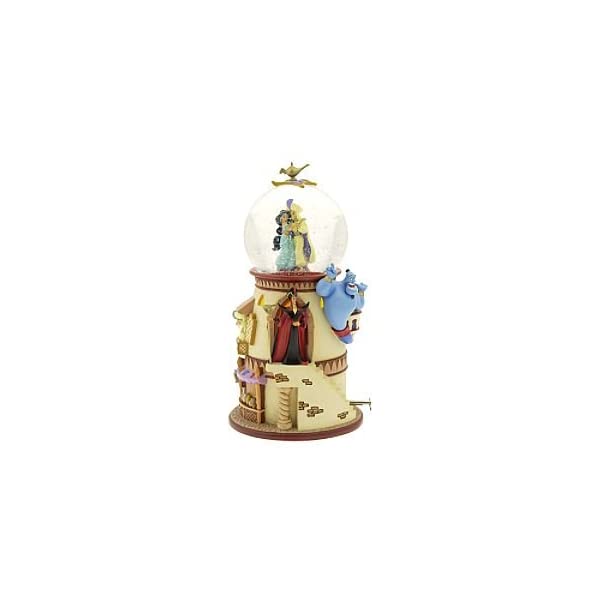 Disney Parks アリス スノードーム JANK】Disney Alice in Wonderland Snow Globe Dome white