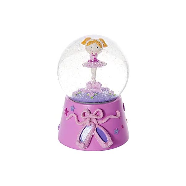 スノードーム 女性バレエダンサー うしろ帯 クリスマス 差し上げ物 聖ニコラス 天然木 Mousehouse Gifts Snow Globe Musical Music Box Pink Ballerina Kids Ballet Gift for Little Girls