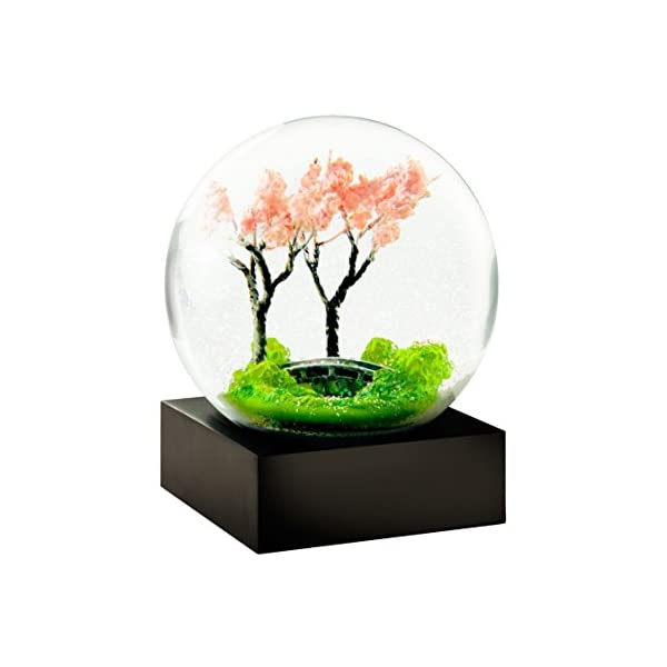 スノードーム 春 春月 桜 櫻 クリスマス 差し上げ物 聖ニコラス 天然木 Snow Globe (Spring)