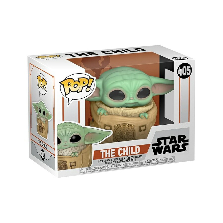 ファンコポップ！スター・ウォーズ：マンダロリアンのおもちゃ バッグの中のチャイルド・グローグー Funko Pop! Star Wars: The Mandalorian Toy, The Child Grogu in a Bag｜i-selection