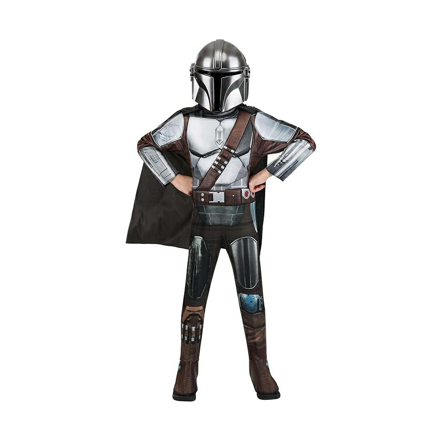 スター・ウォーズ ボーイズ デラックス マンダロリアン コスチューム キッズ ハロウィン コスチューム 子供 コスプレ 公式ライセンス品 STAR WARS Boys Deluxe Mandalorian Costume, Kids Halloween Costume, Child Officially Licensed|i-selection