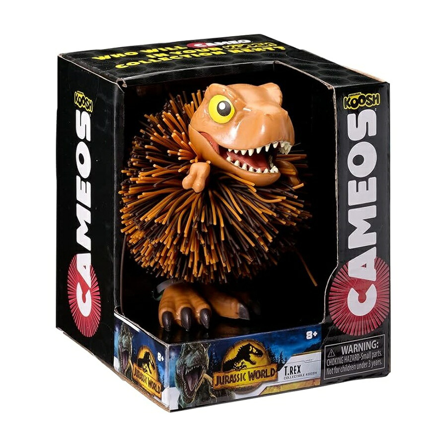 クーシュ カメオ T-REX ジュラシック ワールド コレクタブル 全部集めて 対象年齢 8+ マルチ (9218) Koosh Cameos T-REX Jurassic World Collectible Collect Them All Ages 8+, Multi (9218)|i-selection