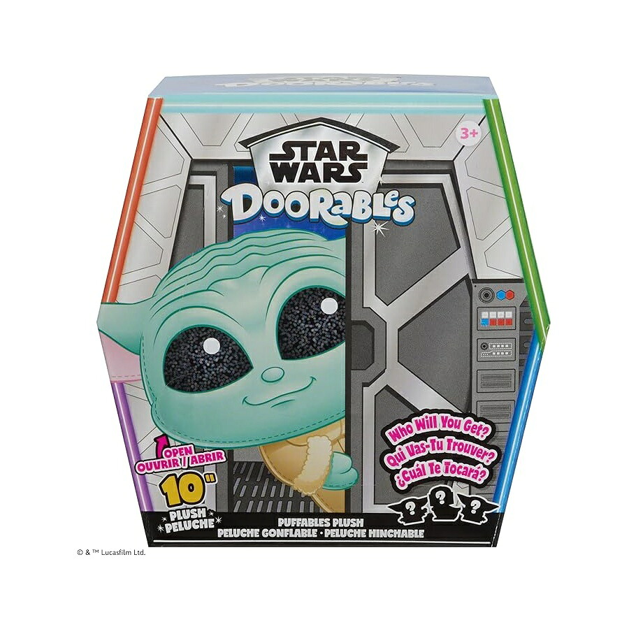 【ランダムで1つ入っています】 ぬいぐるみ ? スター・ウォーズ: マンダロリアン グローグー 10 インチ 対象年齢 3 歳以上 おもちゃ Just Play Star Wars Doorables Puffables｜i-selection 6,300円