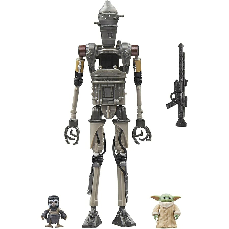 スターウォーズ ヴィンテージコレクション IG-12 グローグ&アンゼラン デラックス マンダロリアン 3.75インチ コレクタブルアクションフィギュア 3個パック STAR WARS The Vintage Collection IG-12, Grogu & Anzellan, Deluxe The Mandalorian 3.75 Inch Collectible|i-selection