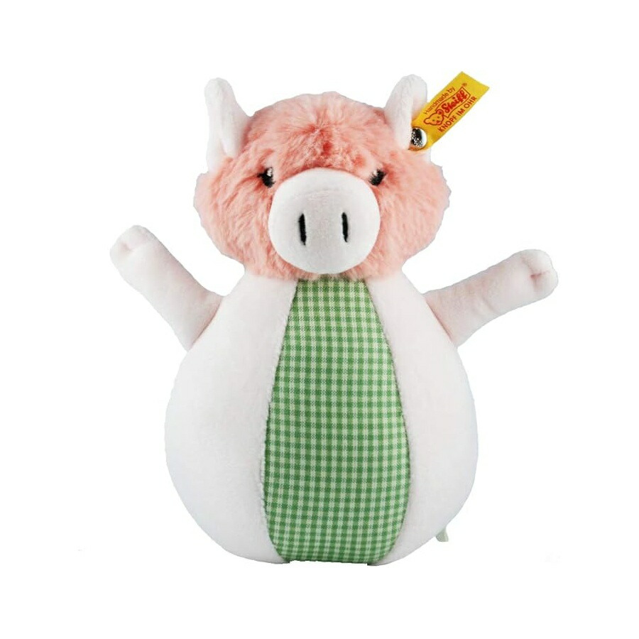 シュタイフ 心うれしい 耕園 ピグリー ピッグ ミュージカル 遊び道具 Steiff Happy Farm Piggilee Pig Musical Toy