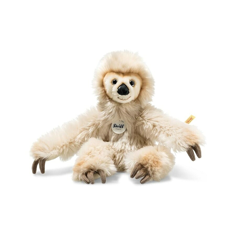 シュタイフ ミゲル ベビー ダングリング ナマケモノ クリーム Steiff Miguel Baby Dangling Sloth, Cream｜i-selection
