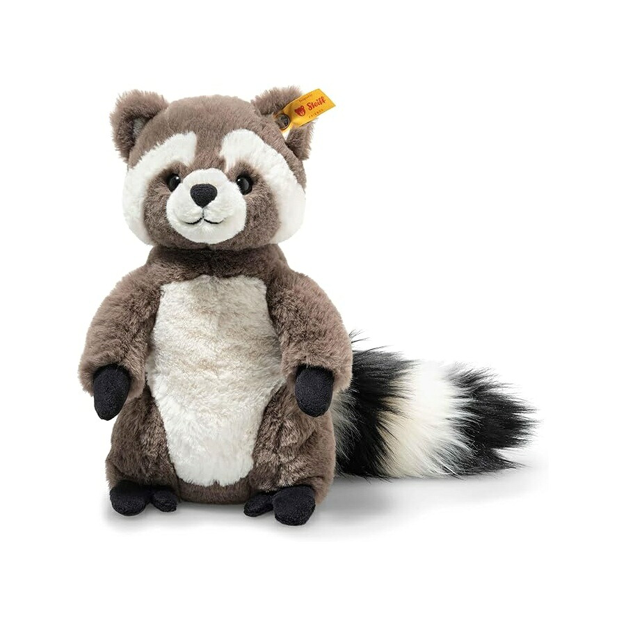 シュタイフ ペドロ アライグマ ? 赤銅色と白いことの獣の皮が付いた軽くて抱きしめたくなる 10 inのぬいぐるみ ? 命のせんたくと寄り添う利得の重要度のあるぬいぐるみ Steiff Pedro Raccoon ? Soft \u0026 Cuddly 10” Plush with Brown \u0026 White Fur ? Weighted Stuffed
