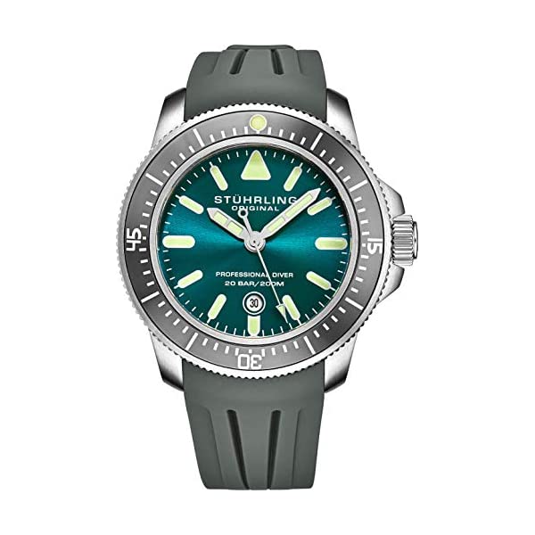 ストゥーリング オリジナル 腕時計 935.04 アナログ クォーツ メンズ 男性用 時計 ウォッチ Mens Watch Analog Watch Dial, Pro Sport Diver with Screw Down Crown and Water Resistant to 200M, Japanese Quartz Movement - Maritimer Watches for Men Collection