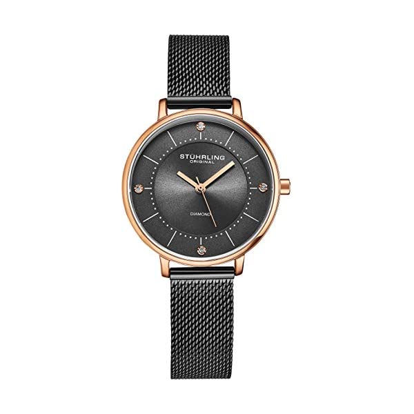 ストゥーリング オリジナル 腕時計 Stuhrling Original 3948.3 レディース 女性用 時計 ウォッチ Stuhrling Original Womens Watch - Pave Crystal Bezel - Mother of Pearl Dial with Crystal Accents, 3907 Watches for Women Collection