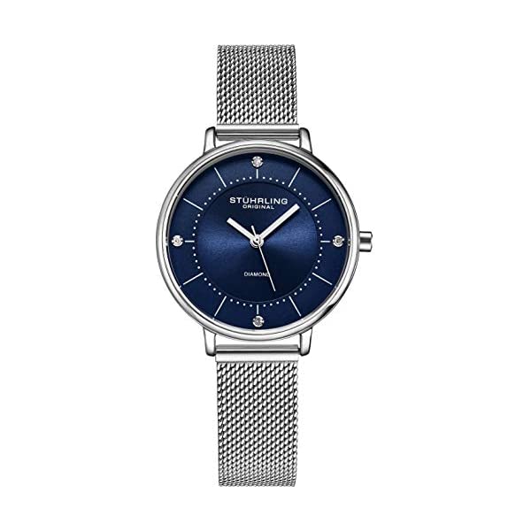 ストゥーリング オリジナル 腕時計 Stuhrling Original 3948.2 レディース 女性用 時計 ウォッチ Stuhrling Original Womens Watch - Pave Crystal Bezel - Mother of Pearl Dial with Crystal Accents, 3907 Watches for Women Collection｜i-selection