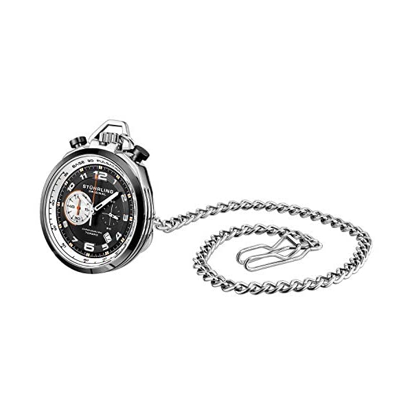 New Arrival ストゥーリング オリジナル 懐中時計 Stuhrling Original 990 クロノグラフ メンズ 男性用 時計 ウォッチ Men S Chronograph Pocket Watch Fucoa Cl