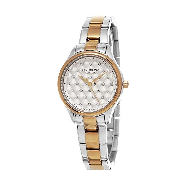 ストゥーリング オリジナル 腕時計 Stuhrling Original 783.03 クォーツ レディース 女性用 時計 ウォッチ Stuhrling Original Women\'s Symphony Swiss Quartz Crystal Accented Stainless Steel Link Bracelet Watch 783 Series