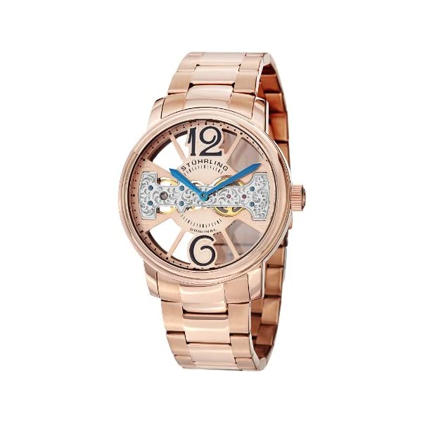 ストゥーリング オリジナル 腕時計 Stuhrling Original 785B.03 メンズ 男性用 時計 ウォッチ Stuhrling Original Men's 785B.03 Winchester County Elite Date Rose|i-selection