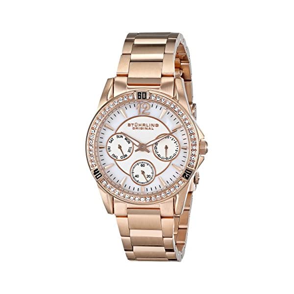 ストゥーリング オリジナル 腕時計 Stuhrling Original 914.04 クォーツ レディース 女性用 時計 ウォッチ Stuhrling Original Women's 914.01 Marina Quartz Multifunction Swarovski Crystal Watch