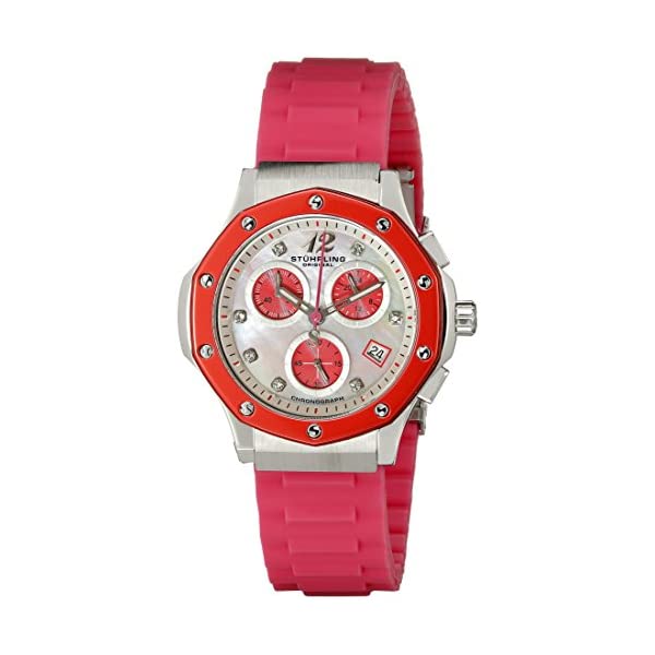 ストゥーリング オリジナル 腕時計 Stuhrling Original 180R.1116A7 クォーツ クロノグラフ レディース 女性用 時計 ウォッチ Stuhrling Original Women's 180R.1116A7 Ladies Lifestyles Cosmo Girl Quartz Chronograph Mother of Pearl Watch