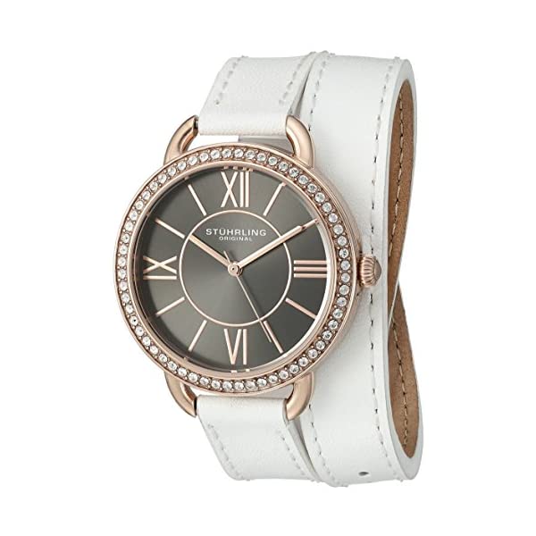 ストゥーリング オリジナル 腕時計 Stuhrling Original 587.05 アナログ クォーツ レディース 女性用 時計 ウォッチ Stuhrling Original Women's 587.05 Deauville Analog Display Quartz White Watch｜i-selection