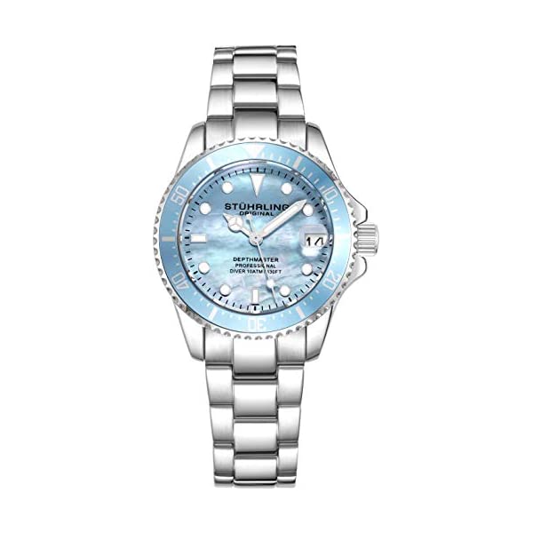 ストゥーリング オリジナル 腕時計 Stuhrling Original 3950lL クォーツ レディース 女性用 時計 ウォッチ Stuhrling Women's Dive Watch with Stainless Steel Bracelet Quartz Movement and Date