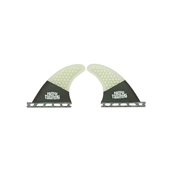 パシフィックバイブレーション サーフィン フィン サーフグッズ マリンスポーツ サーフボード ロングボード PACIFIC VIBRATIONS Futures Surfboard Longboard Carbon Fiber Honeycomb Fins GX Side Bites Rear quads