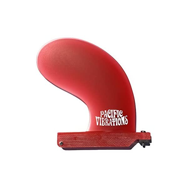 パシフィックバイブレーション サーフィン フィン サーフグッズ マリンスポーツ サーフボード ロングボード PACIFIC VIBRATIONS 6.0インチ Bonzer Center FIN Surfboard Box FIN 6.0\