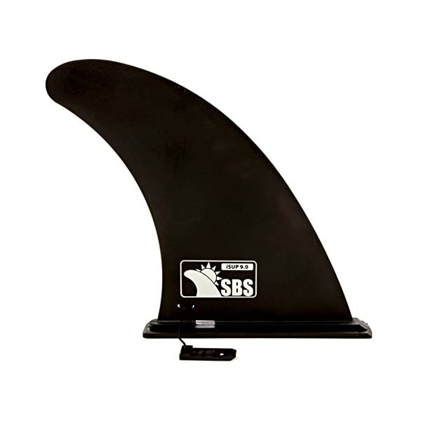 サンタバーバラサーフィン SBS サーフィン フィン サーフグッズ マリンスポーツ サーフボード ロングボード Santa Barbara Surfing SBS 9インチ iSUP Fin Quick Release Slide in Fin for Inflatable Paddleboard (Aqua Marina, Vilano, etc)