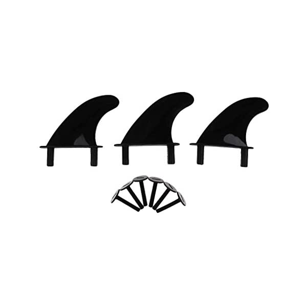 サンタバーバラサーフィン SBS サーフィン フィン サーフグッズ マリンスポーツ サーフボード ロングボード Santa Barbara Surfing SBS Soft Top Surfboard Fin Set of 3