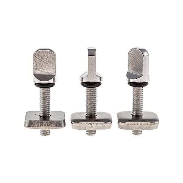 サンタバーバラサーフィン SBS サーフィン フィン サーフグッズ マリンスポーツ サーフボード ロングボード Santa Barbara Surfing SBS No Tool Stainless Steel Fin Screw for Longboard and SUP Choose 2 or 3 Pack