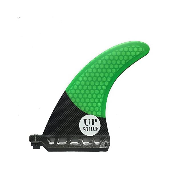 サーフィン フィン サーフグッズ マリンスポーツ サーフボード ロングボード UPSURF Future 6インチ Surfboard Center Single Fin Honeycomb Fiberglass Carbon Professional