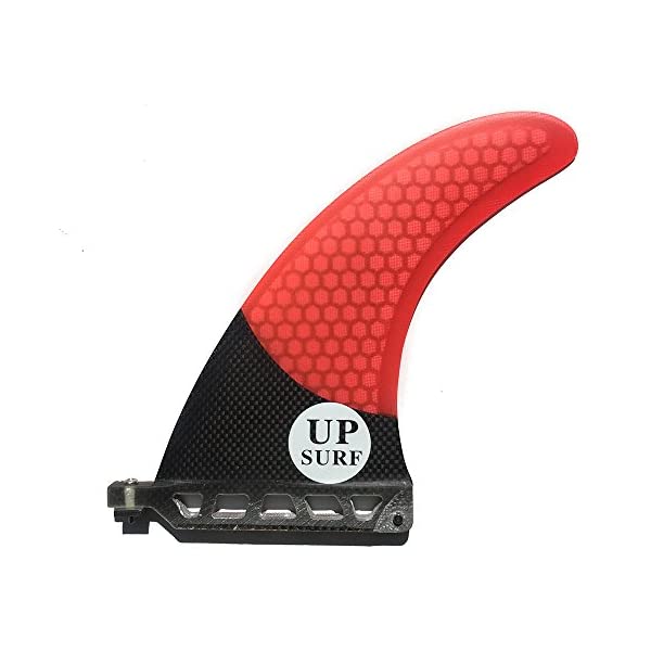 サーフィン フィン サーフグッズ マリンスポーツ サーフボード ロングボード UPSURF Future 7インチ Surfboard Center Single Fin Honeycomb Fiberglass Carbon Professional｜i-selection