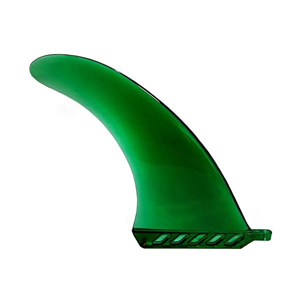 サーフィン フィン サーフグッズ マリンスポーツ サーフボード ロングボード saruSURF 8インチ US Box Center fin Safety Flex Soft Replacement for Longboard SUP Stand up Paddleboard River Surf Whitewater airSUP AIR7 Skeg with Optional 'No-Tool' Fin Screw
