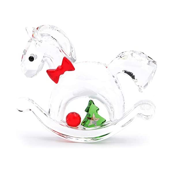 楽天市場】スワロフスキー ロッキングホース 木馬 Swarovski