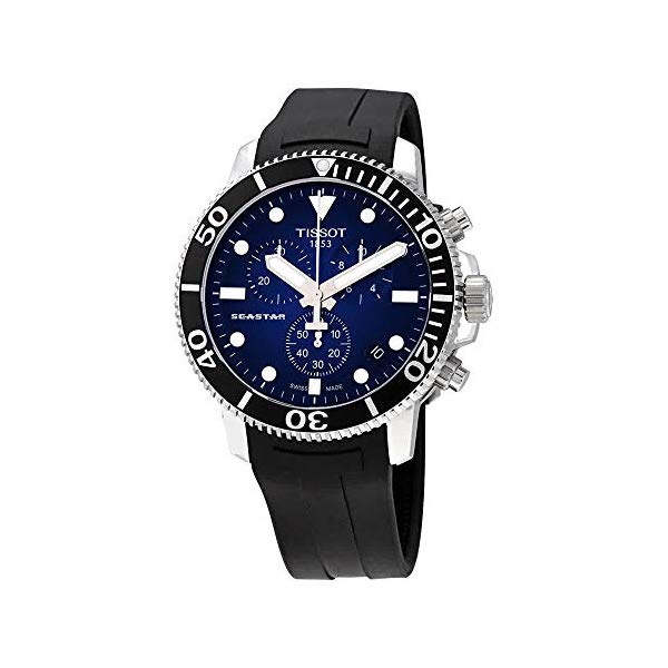 ティソ ウォッチ TISSOT T1204171704100 御覧なさる メンズ 成人男性用 Tissot T120.417.17.041.00 Seastar 1000 Chronograph Men\u0027s Watch